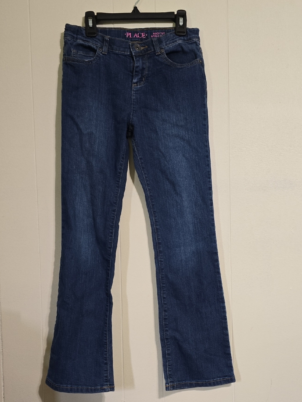Childrens's Place Girl's Medium Blue Bootcut Jeans